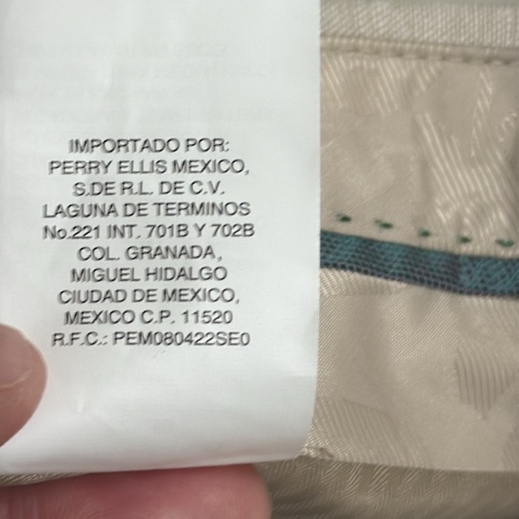 (R3) NWT Cubavera Classic linen pants for men,Sz 32/30.their quality,aesthetics. - Picture 9 of 14